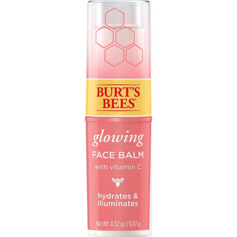 slide 2 of 9, Burt's Bees Glowing Face Balm - 0.32oz, 0.32 oz