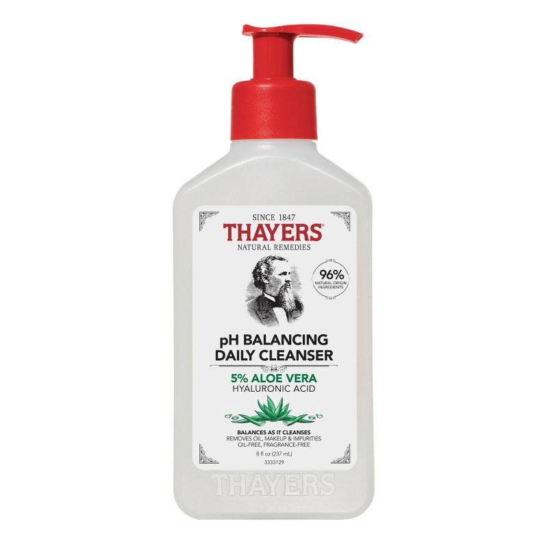 slide 1 of 12, Thayers Natural Remedies pH Balancing Gentle Face Wash with Aloe Vera - 8 fl oz, 8 fl oz