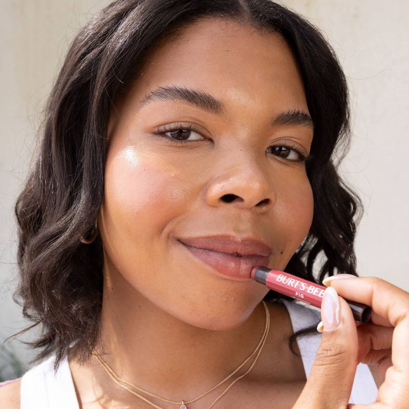 slide 5 of 12, Burt's Bees 100% Natural Origin Lip Shimmer - Fig - 0.09oz​, 0.09 oz