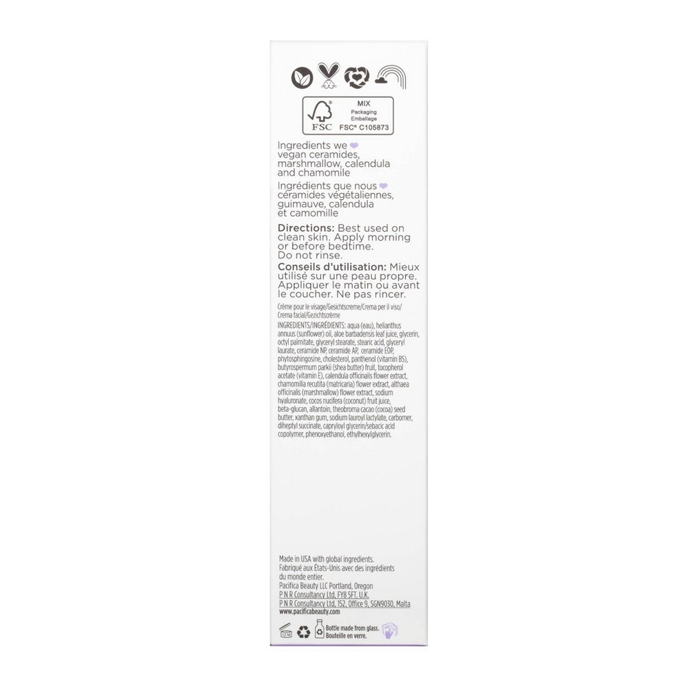 slide 4 of 4, Pacifica Vegan Ceramide Daily Moisturizer - 1.7 fl oz, 1.7 fl oz