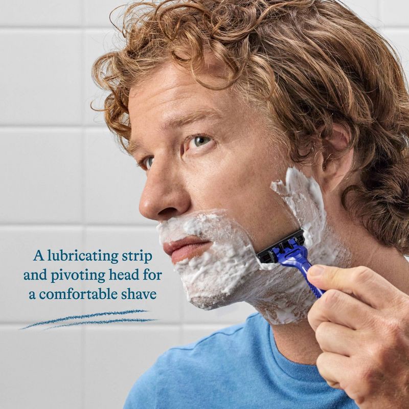 slide 3 of 5, Harry's Men's Disposable 3-Blade Razors - 4ct, 4 ct