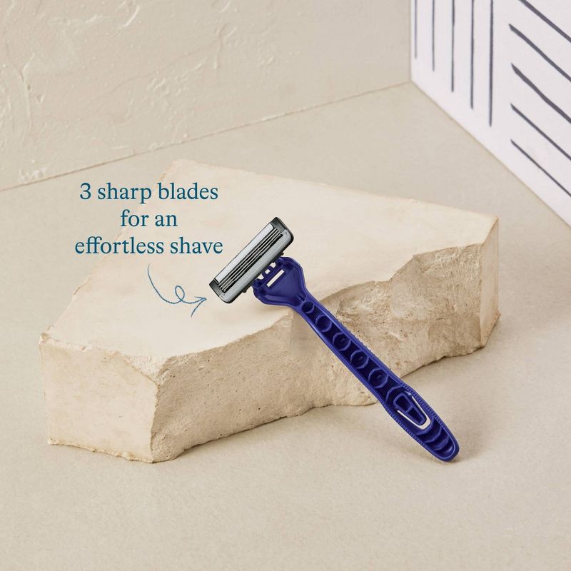 slide 4 of 5, Harry's Men's Disposable 3-Blade Razors - 4ct, 4 ct