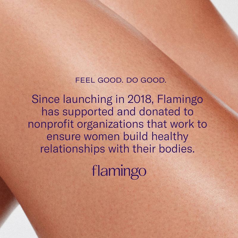 slide 8 of 8, Flamingo 5-Blade Women's Razor - 1 Razor Handle + 2 Razor Blade Refills - Polished Chrome, 1 ct