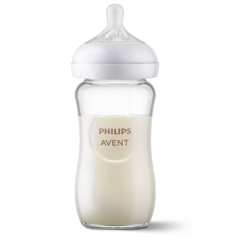 Philips Avent Natural Response Nipple Flow 3 1M+ 2 Ct. Baby Bottle