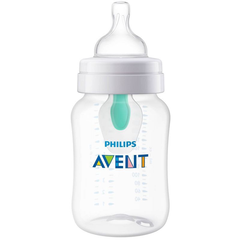 slide 22 of 23, Philips Avent 3pk Anti-Colic Bottle with AirFree Vent - Clear - 9oz, 3 ct; 9 oz