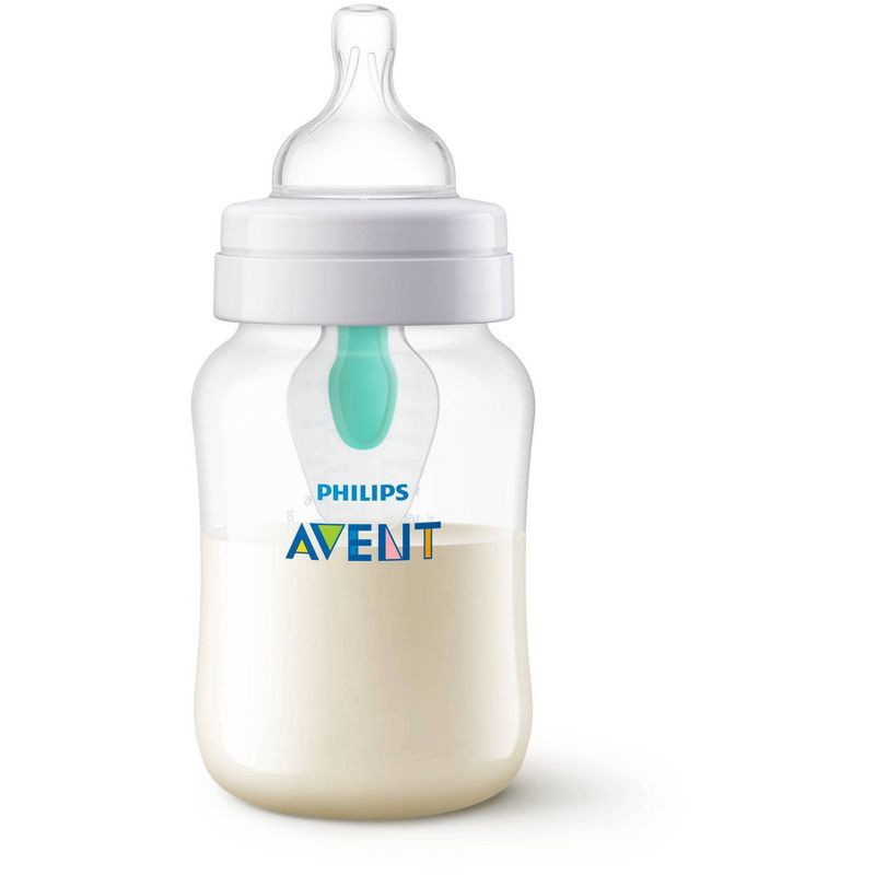 slide 12 of 23, Philips Avent 3pk Anti-Colic Bottle with AirFree Vent - Clear - 9oz, 3 ct; 9 oz