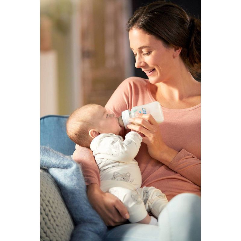slide 14 of 23, Philips Avent 3pk Anti-Colic Bottle with AirFree Vent - Clear - 9oz, 3 ct; 9 oz
