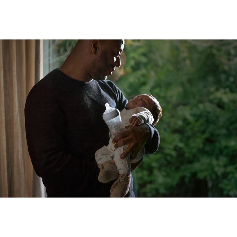 slide 8 of 28, Philips Avent Natural Baby Bottle with Natural Response Nipple - Pink Panda Design - 9oz/3ct, 3 ct; 9 oz