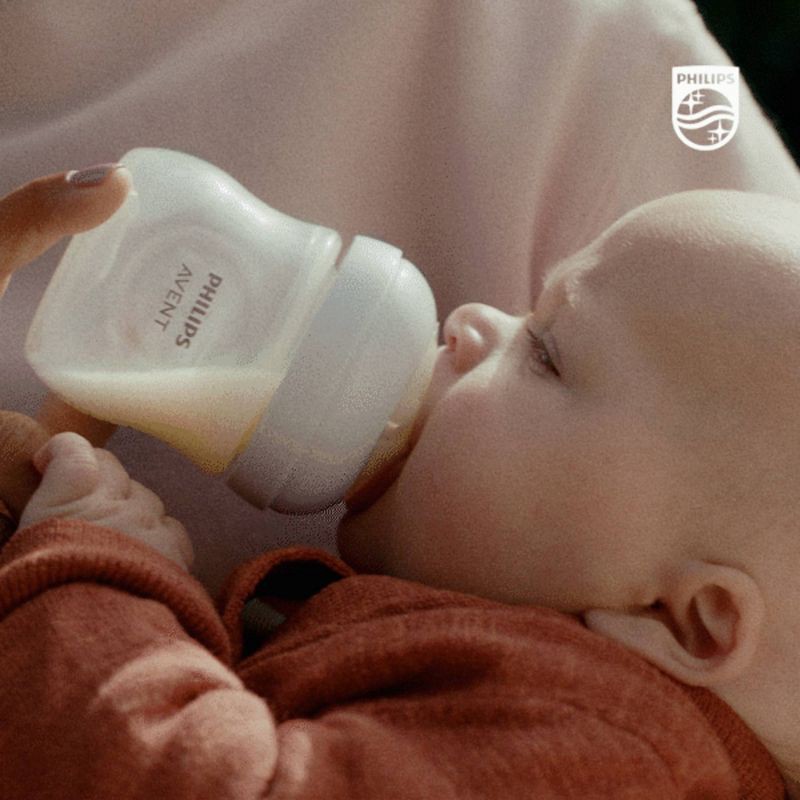 slide 5 of 21, Philips Avent 3pk Natural Baby Bottle with Natural Response Nipple - Clear - 9oz, 3 ct; 9 oz