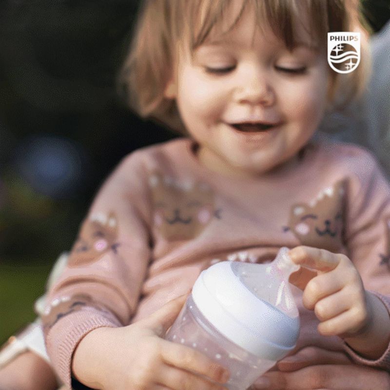 slide 21 of 21, Philips Avent 3pk Natural Baby Bottle with Natural Response Nipple - Clear - 9oz, 3 ct; 9 oz