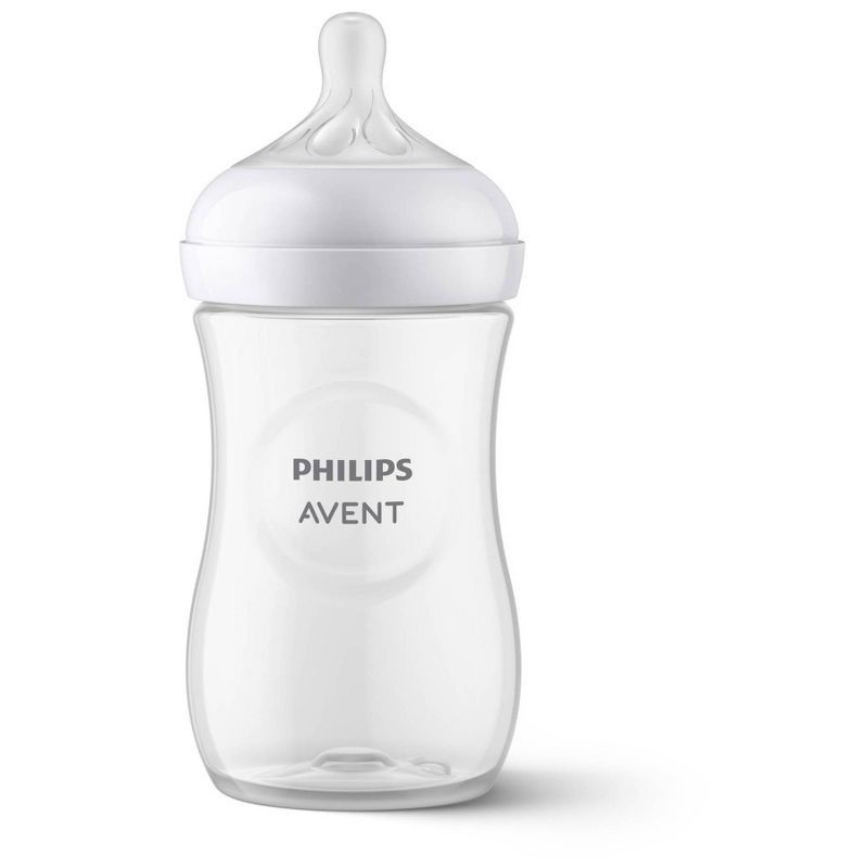 slide 11 of 21, Philips Avent 3pk Natural Baby Bottle with Natural Response Nipple - Clear - 9oz, 3 ct; 9 oz