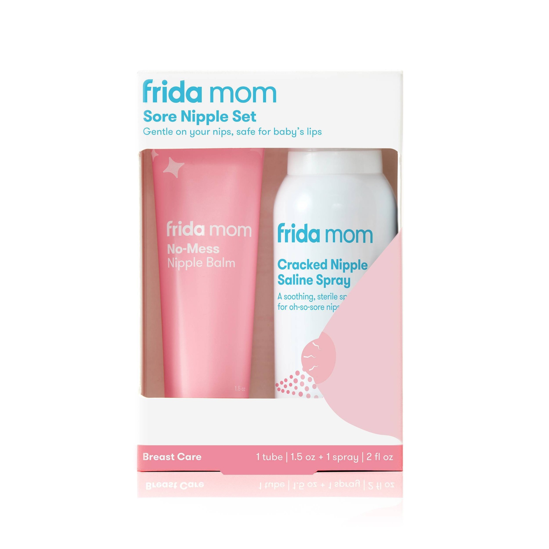 slide 1 of 5, Frida Mom Breastfeeding Sore Nipple Set - 2pk, 2 ct