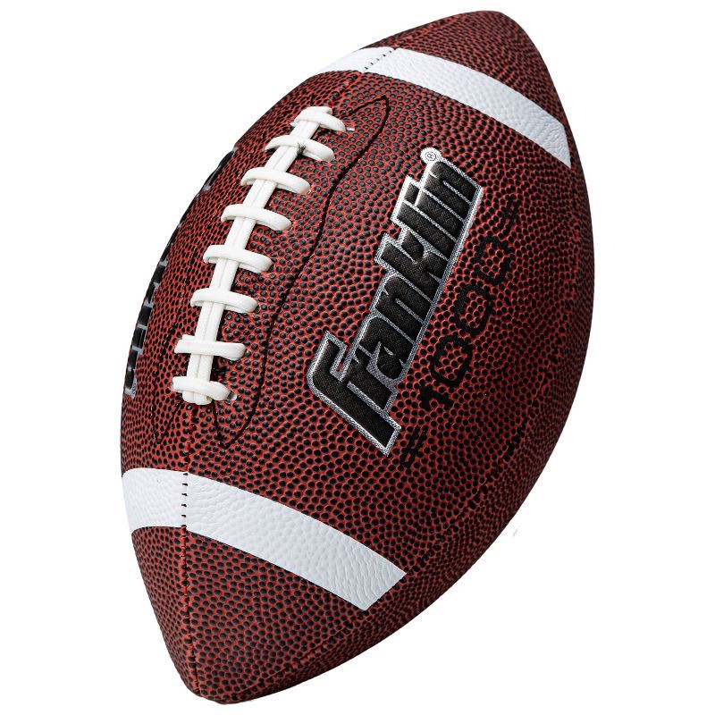 slide 1 of 3, Franklin Sports 1000 Series Grip-Rite Mini Football - Brown, 1 ct