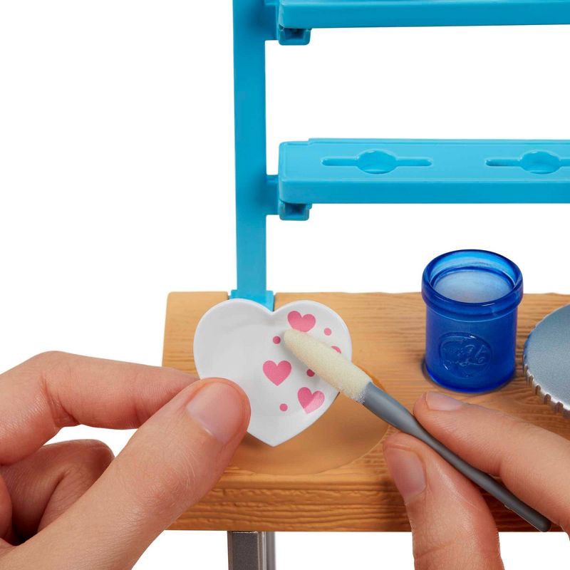 slide 5 of 6, Barbie Relax & Create Art Studio Playset, 1 ct