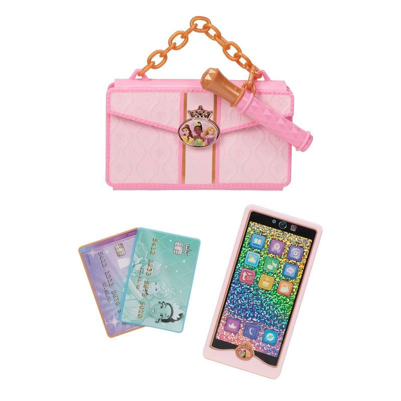 slide 1 of 14, Disney Princess Style Collection Play Phone & Stylish Clutch, 1 ct