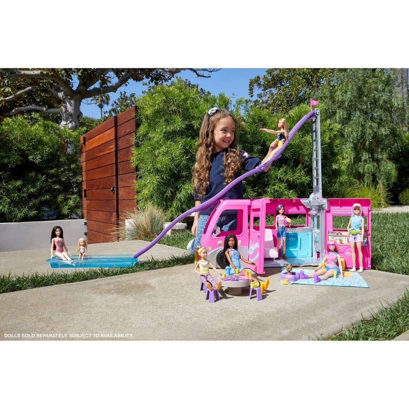 slide 2 of 6, Barbie Dreamcamper Vehicle Playset, 1 ct