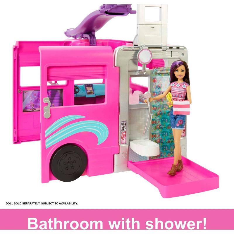 slide 3 of 6, Barbie Dreamcamper Vehicle Playset, 1 ct