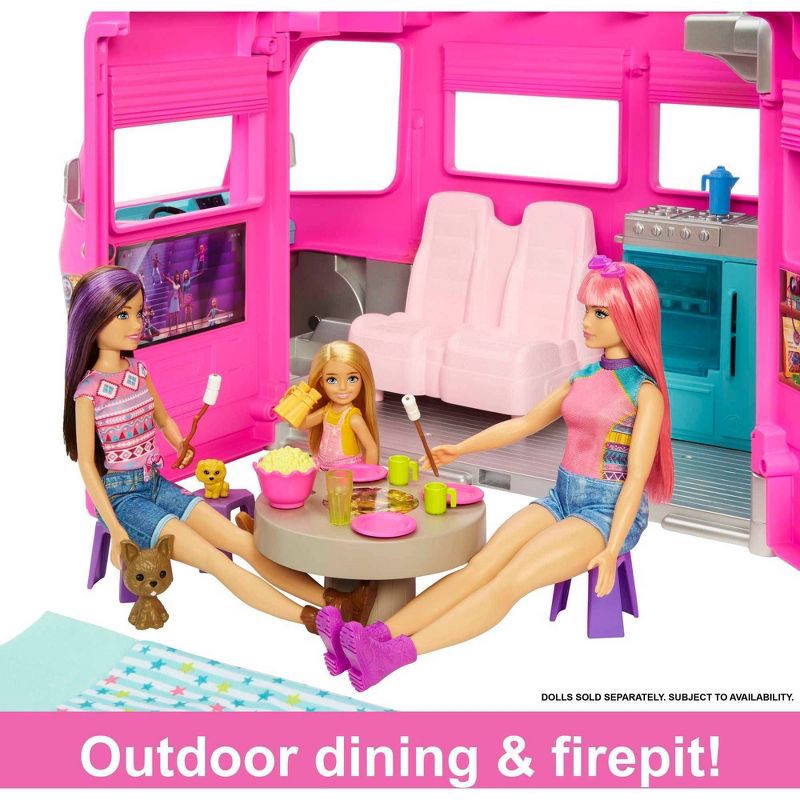 slide 5 of 6, Barbie Dreamcamper Vehicle Playset, 1 ct