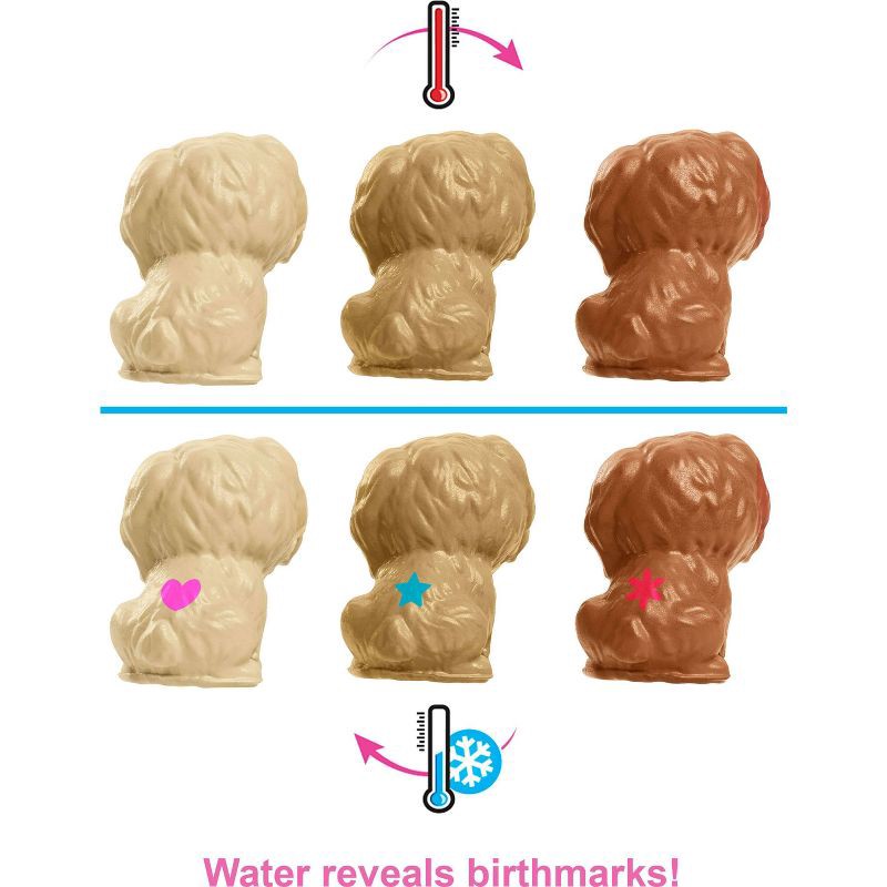 slide 4 of 6, Barbie Doll Newborn Pups Playset, 1 ct