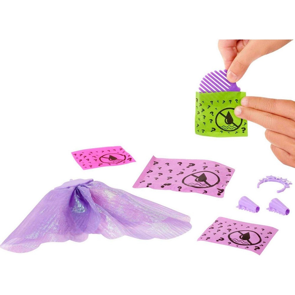 slide 2 of 5, Barbie Color Reveal Doll - Rainbow Mermaid, 1 ct