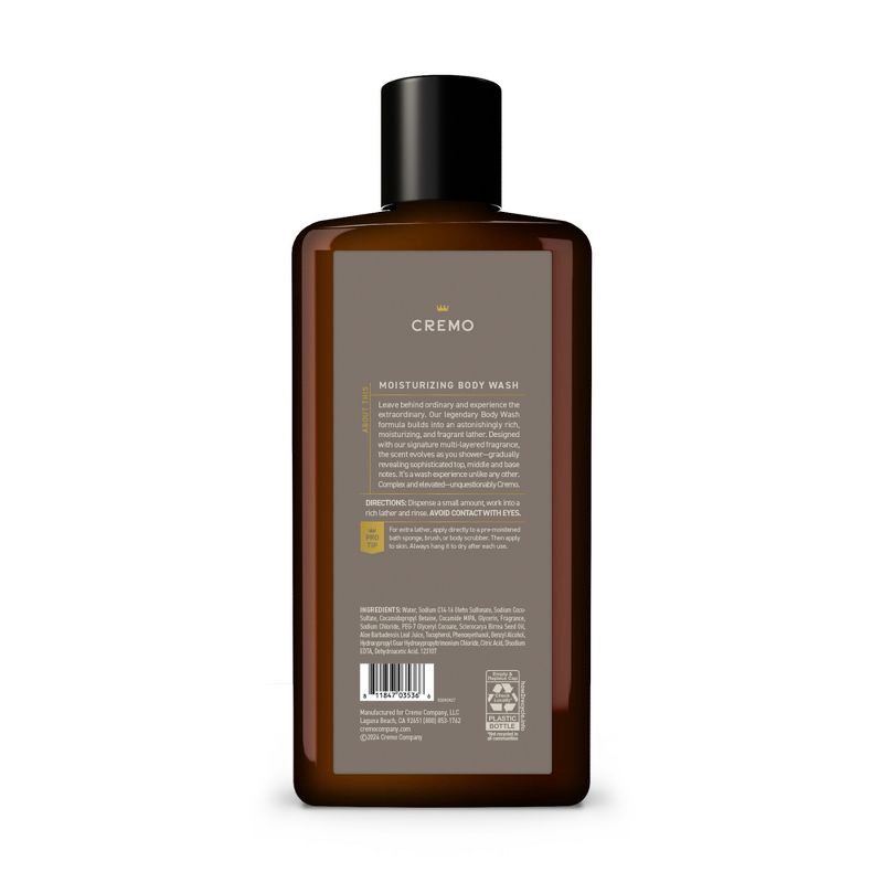 slide 2 of 8, Cremo Vintage Suede Body Wash - 16 fl oz, 16 fl oz