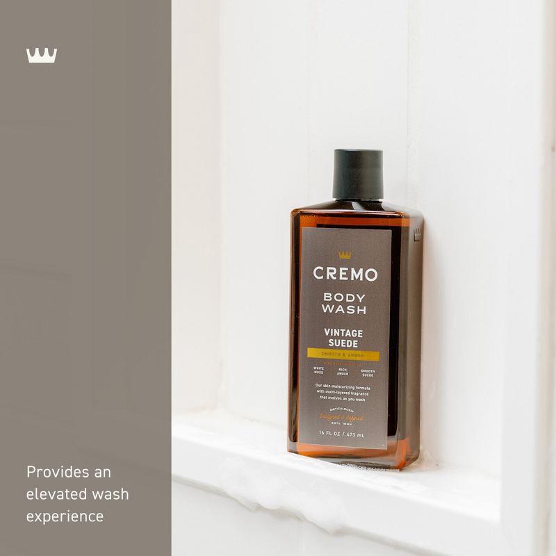 slide 4 of 8, Cremo Vintage Suede Body Wash - 16 fl oz, 16 fl oz