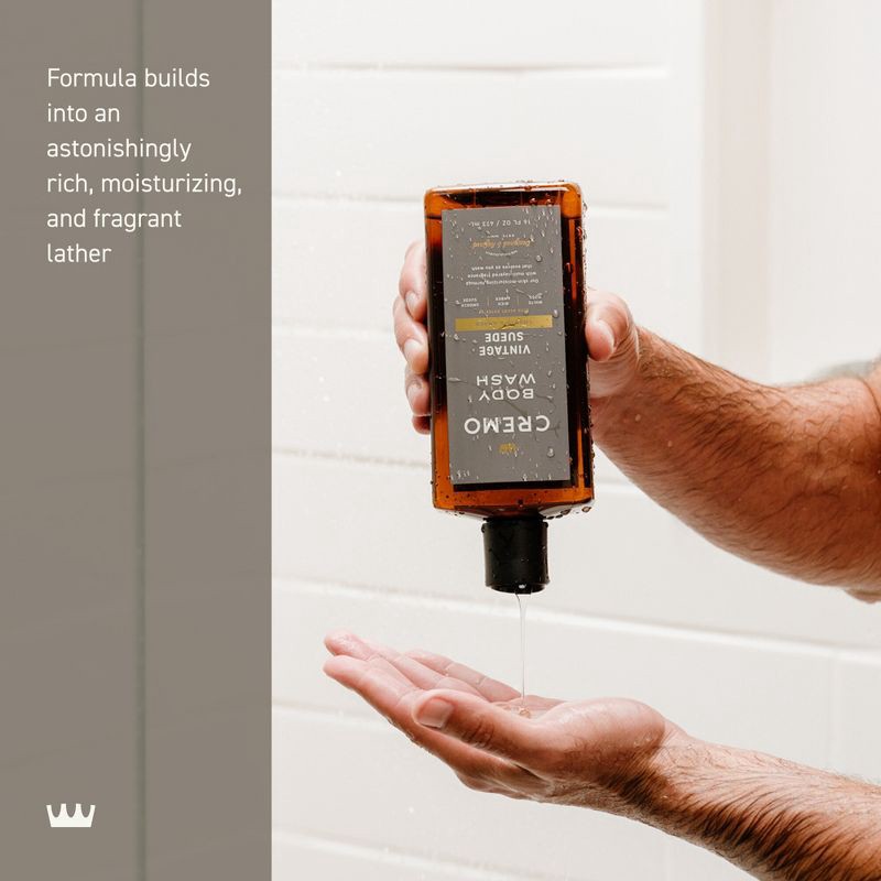 slide 5 of 8, Cremo Vintage Suede Body Wash - 16 fl oz, 16 fl oz