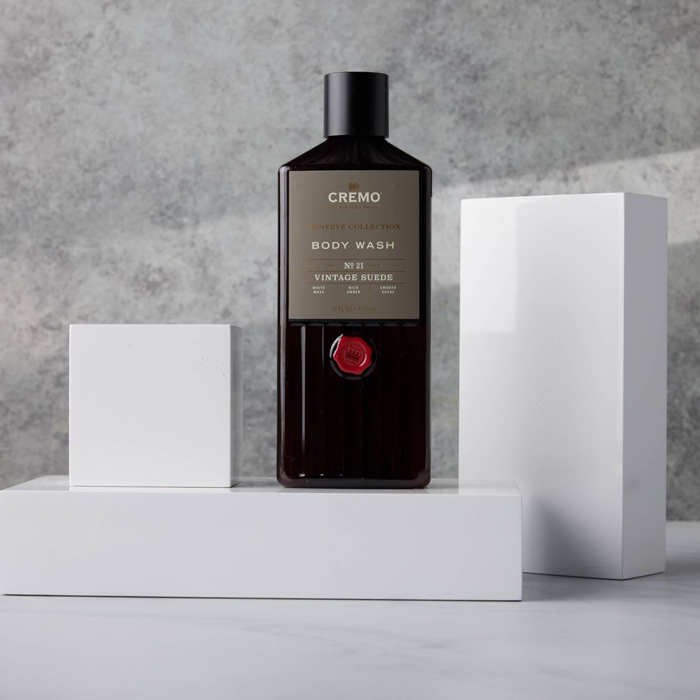 Cremo Reserve Collection Vintage Suede Body Wash 16 fl oz 16 fl oz
