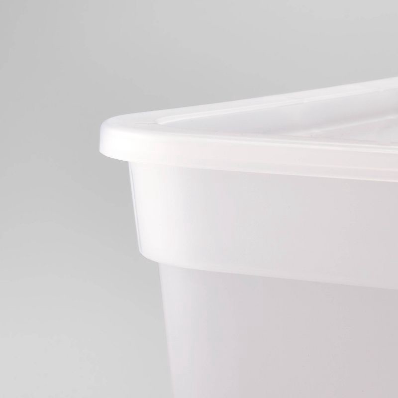 Medium Modular Storage Box Clear Brightroom™ 1 ct Shipt