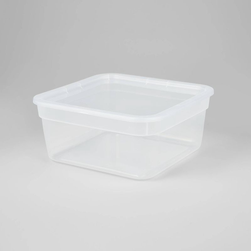 Medium Modular Storage Box Clear Brightroom™ 1 ct Shipt