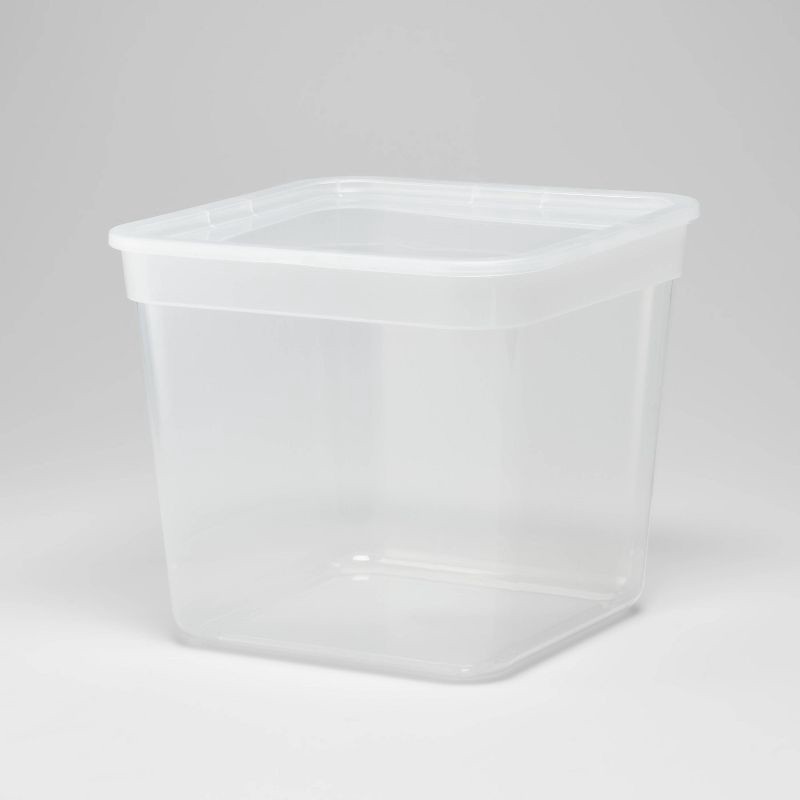 slide 1 of 4, Large Modular Storage Box Clear - Brightroom™, 1 ct