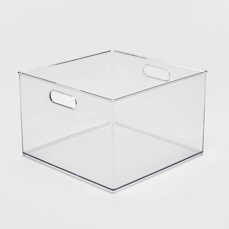 slide 1 of 6, 12" x 12" x 8" All Purpose Storage Bin - Brightroom™, 1 ct