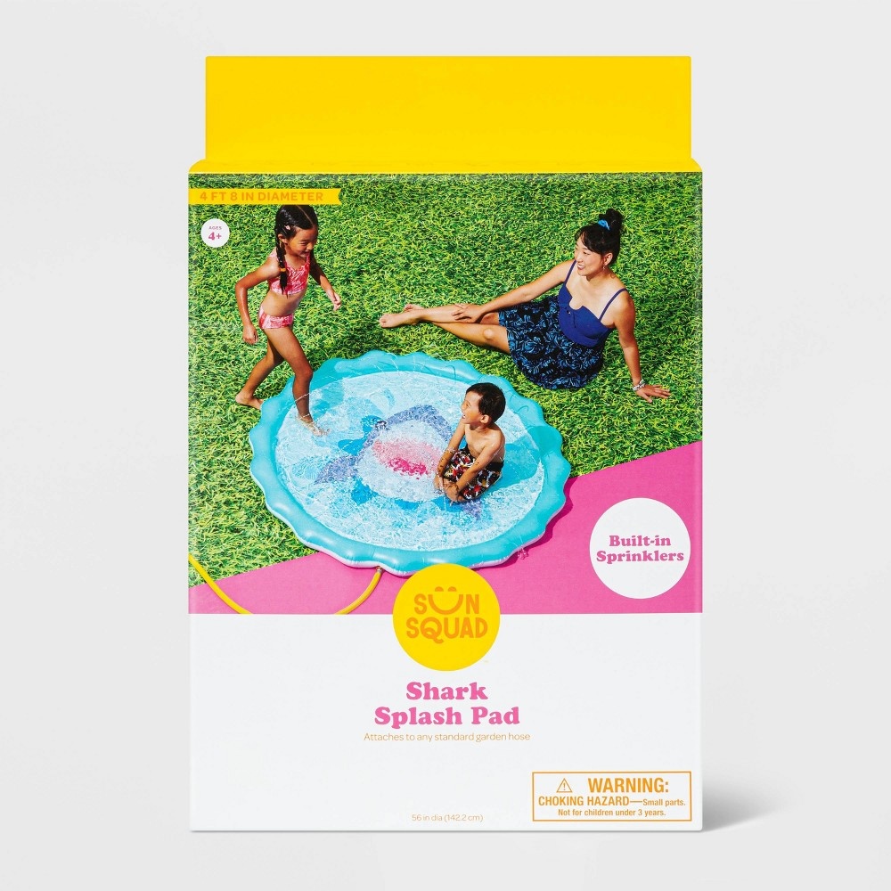 slide 3 of 3, Splash Pad Shark - Sun Squad, 1 ct