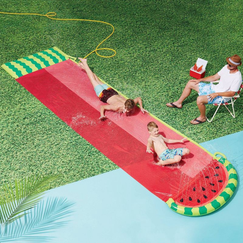 slide 4 of 4, Watermelon Water Slide - Sun Squad™, 1 ct