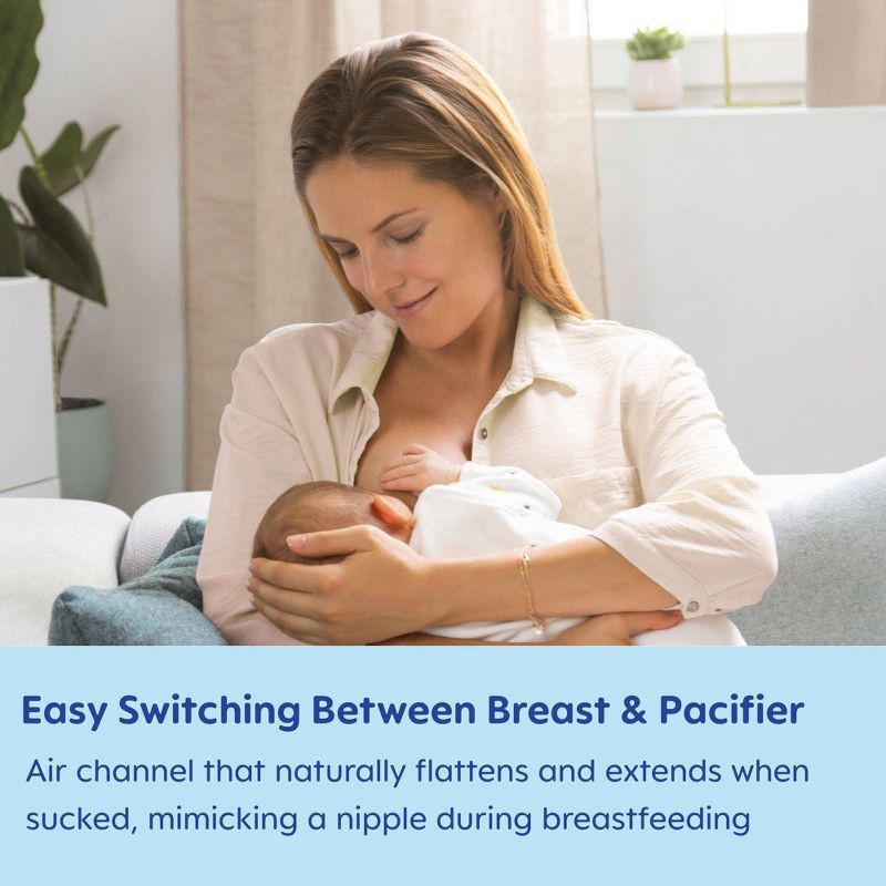 slide 8 of 9, MAM Matte Original Unprinted Pacifier 0-6m - Boy - 2pc, 2 ct