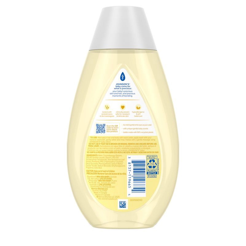 slide 2 of 7, Johnson's Head-To-Toe Gentle Baby Body Wash & Shampoo For Sensitive Skin - 13.6 fl oz, 13.6 fl oz