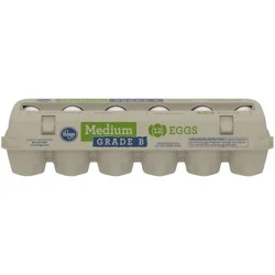 Kroger Medium Eggs Grade B 12 Count