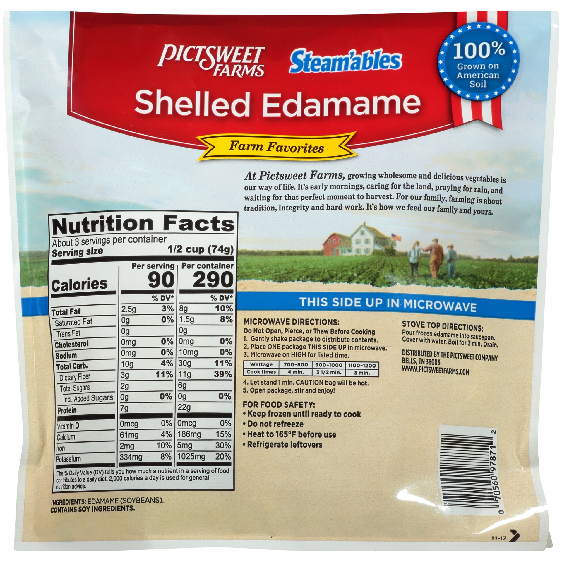 slide 4 of 6, Pictsweet Steamables Edamame Shelled Soybeans, 8 oz
