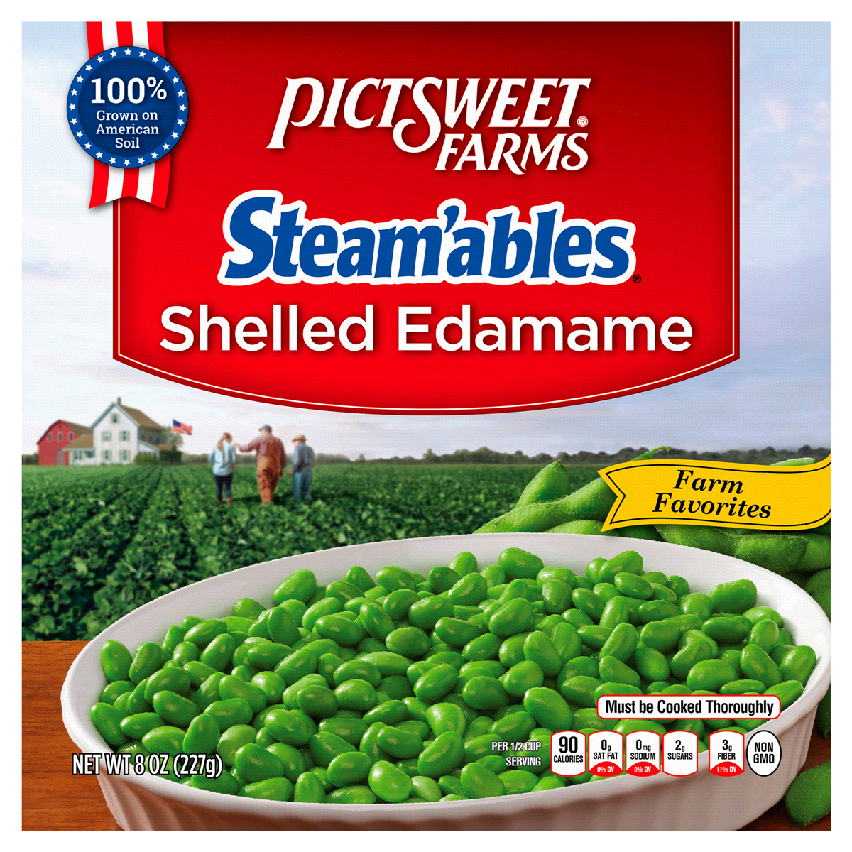 slide 1 of 6, Pictsweet Steamables Edamame Shelled Soybeans, 8 oz