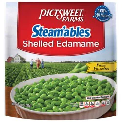 PictSweet Farms Steam'ables Shelled Edamame, Farm Favorites - 8 oz