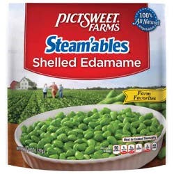 PictSweet Farms Steam'ables Shelled Edamame, Farm Favorites - 8 oz