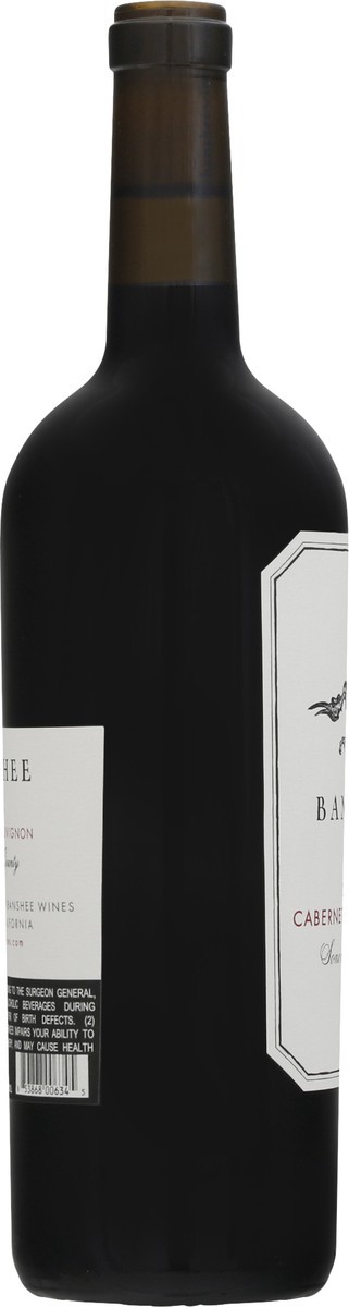 slide 3 of 9, Banshee Wines Banshee Cabernet Sauvig Paso Robles, 750 ml