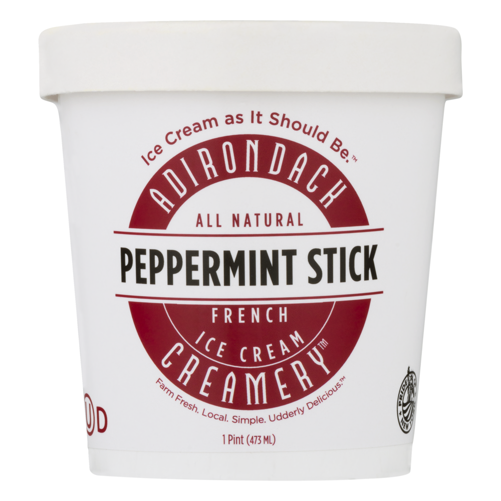 slide 1 of 1, Adirondack Peppermint Ice Cream, 16 oz