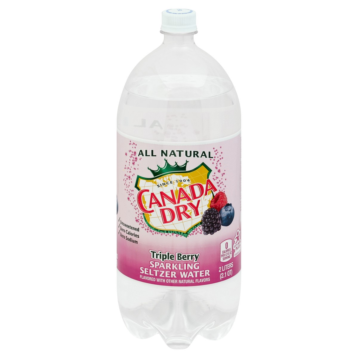 slide 2 of 5, Canada Dry Seltzer Water - 2 liter, 2 liter