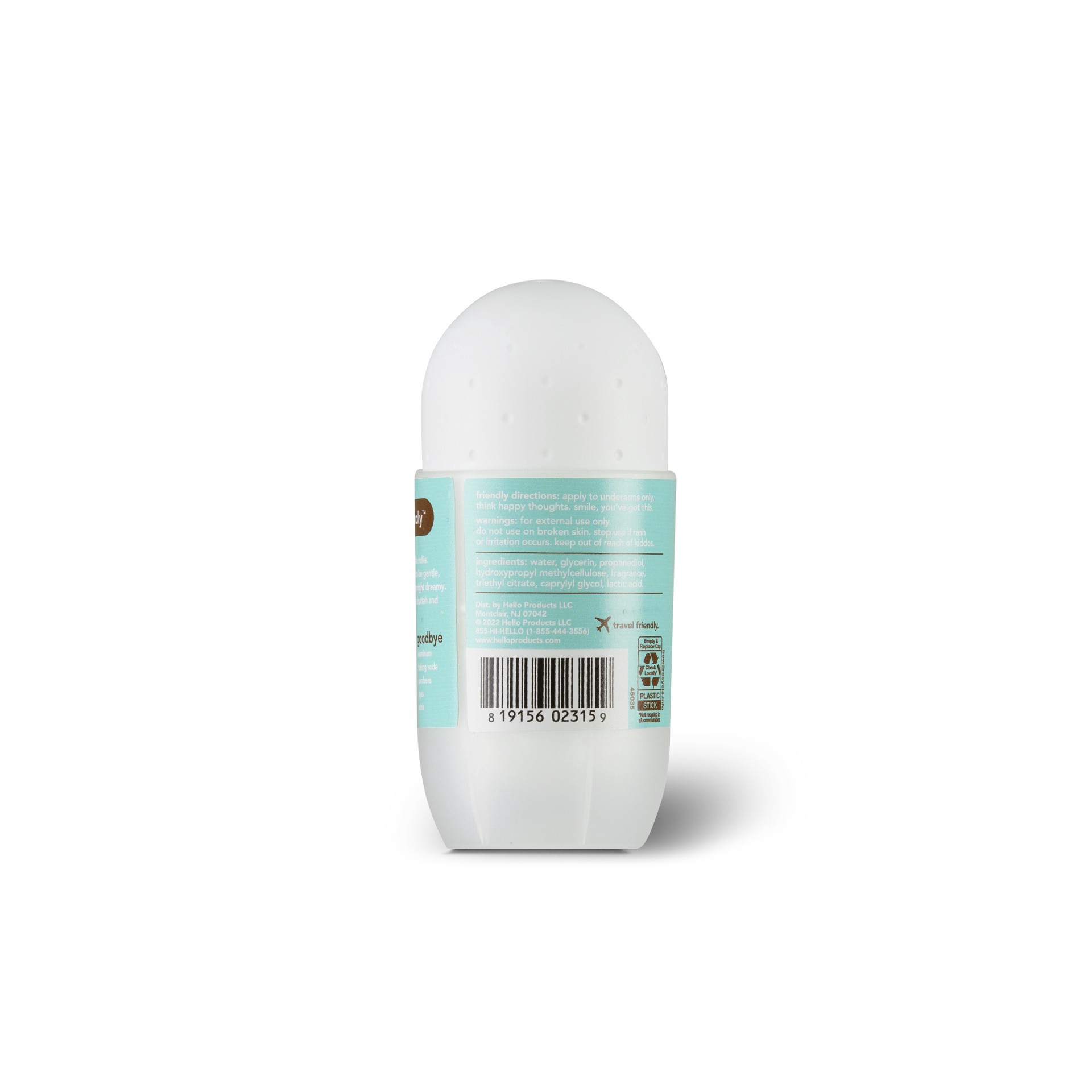 slide 4 of 5, hello Sweet Coconut Roll-On Deodorant, 1.69 oz, 1.69 fl oz