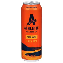 Athletic Brewing Co Wit's Peak Belgian Style White Non-Alcoholic 6 Pack 12 fl oz Cans