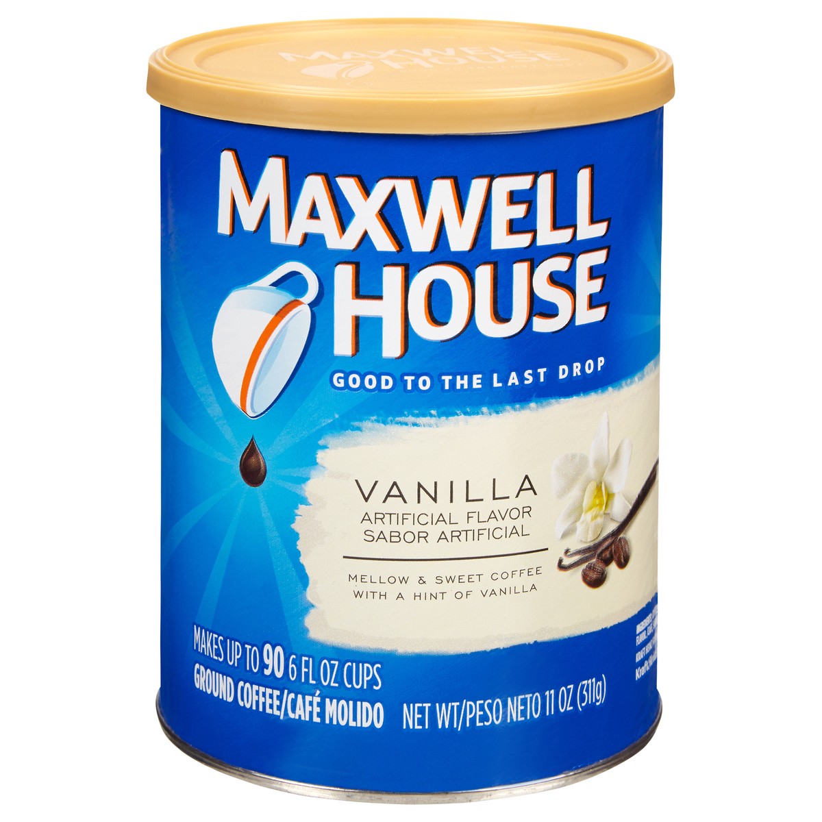 slide 1 of 4, Maxwell House Vanilla Ground Coffee- 11 oz, 11 oz