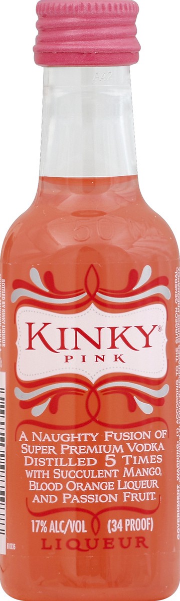 slide 2 of 2, Kinky Liqueur Kinky Pink Liqueur, 50 ml