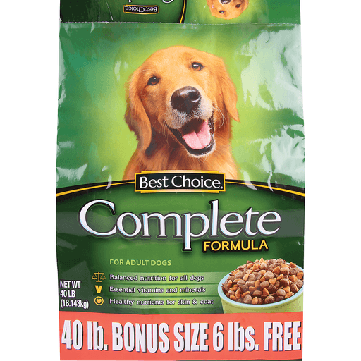 slide 1 of 1, Best Choice Complete Formula Dry Dog Food, 34 lb