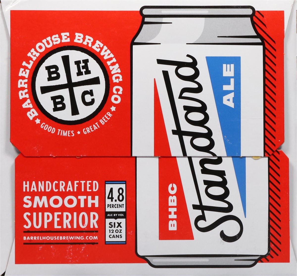 slide 6 of 11, Barrel House Brewing Co. Raise Your Standard Ale Beer 6 - 12 oz Cans, 6 ct